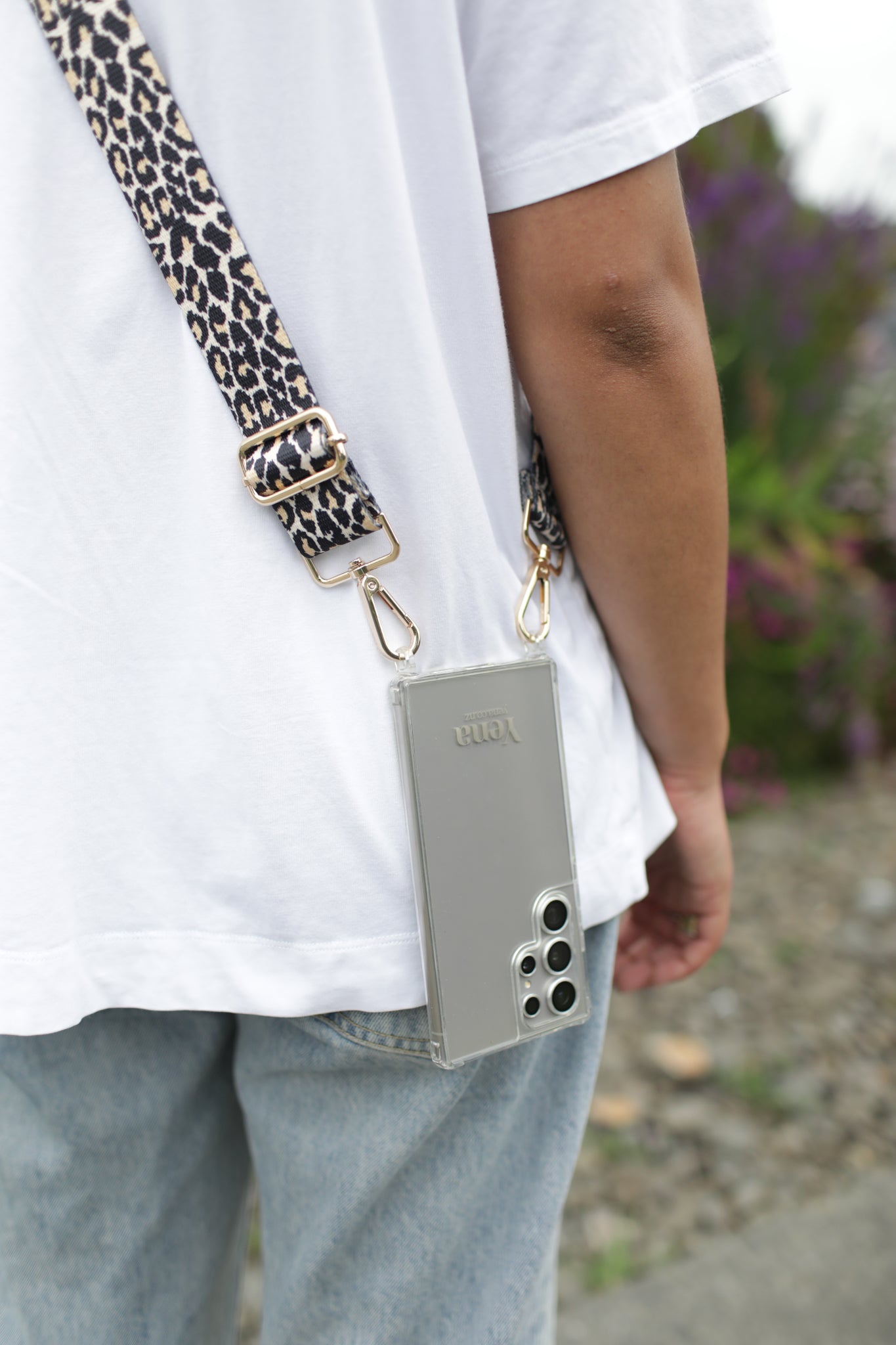 Woven African Leopard Strap