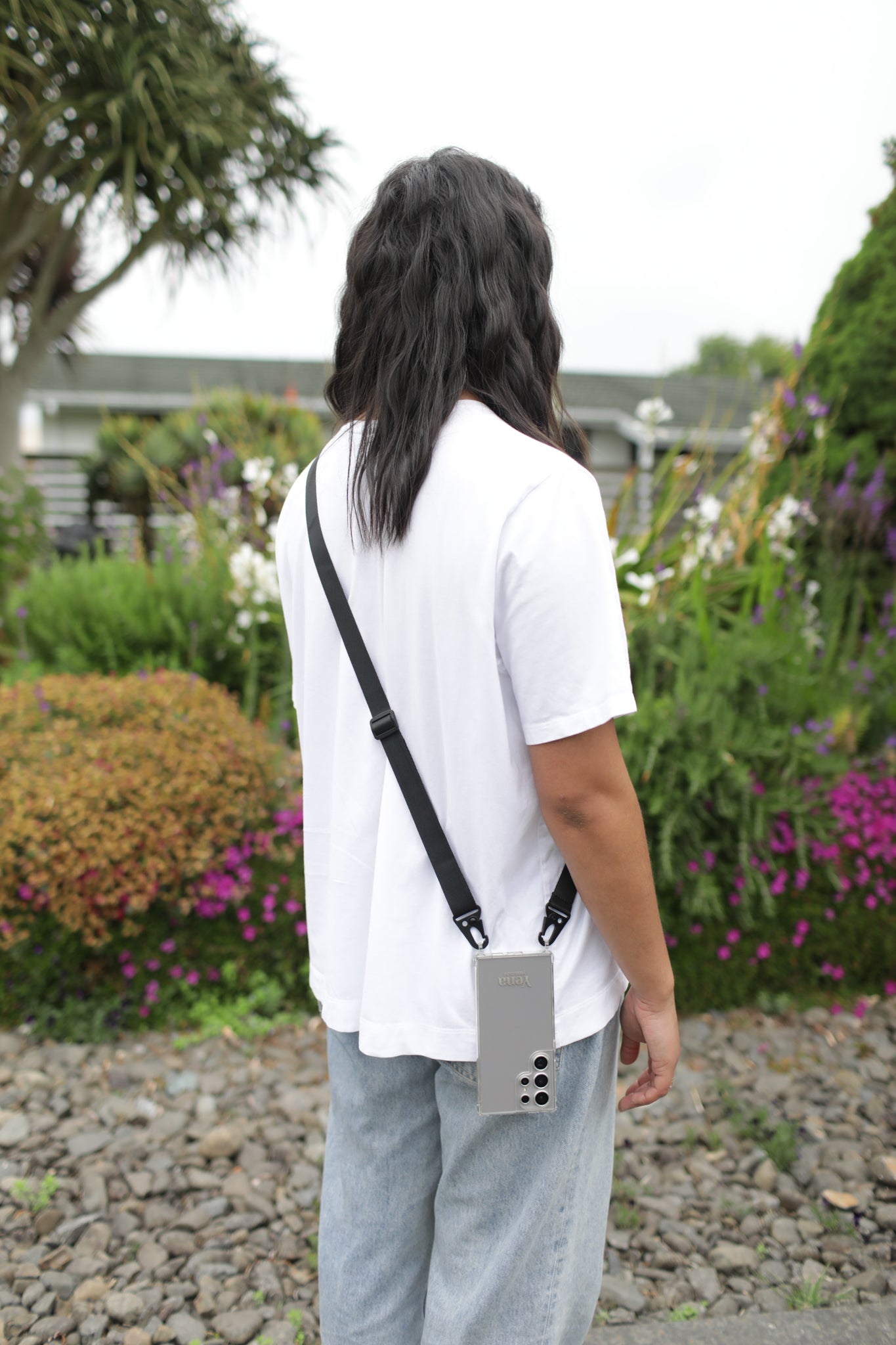 Just Plain Black woven strap
