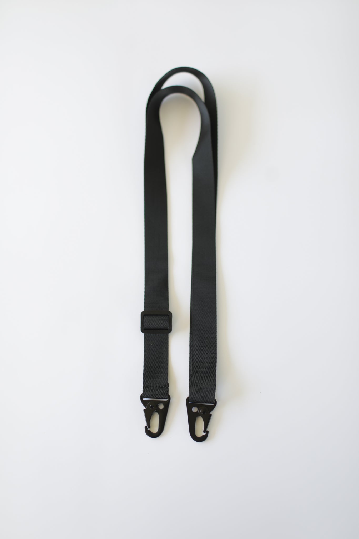 Just Plain Black woven strap