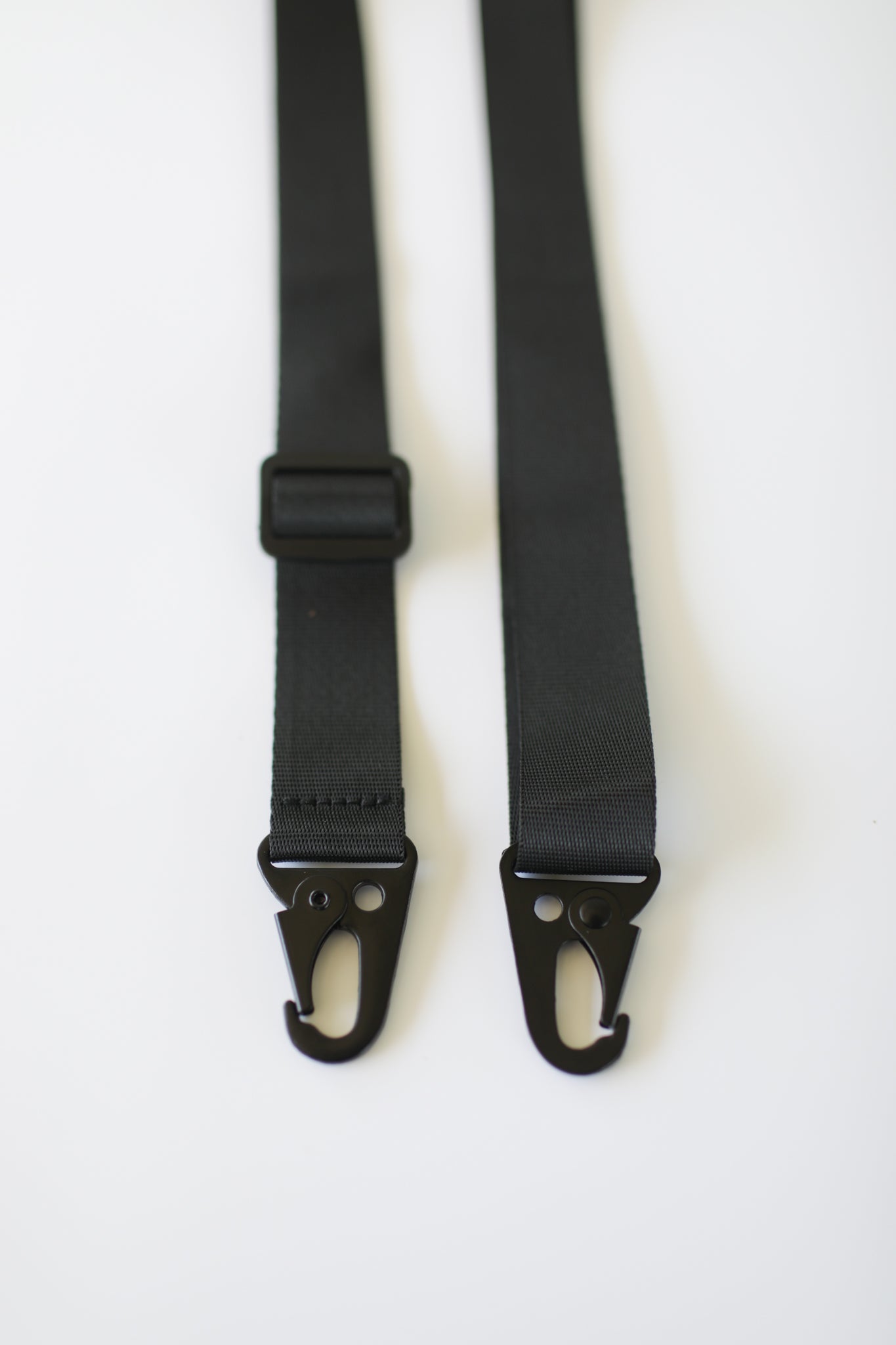 Just Plain Black woven strap