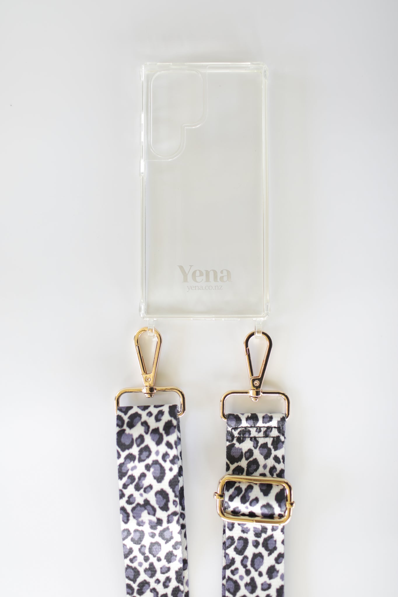 Woven Snow Leopard Strap