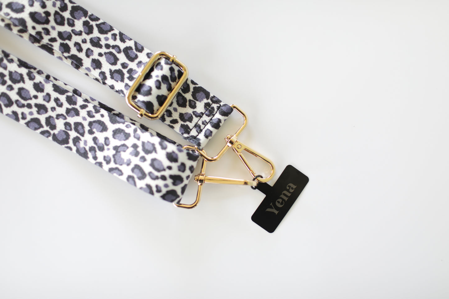 Woven Snow Leopard Strap