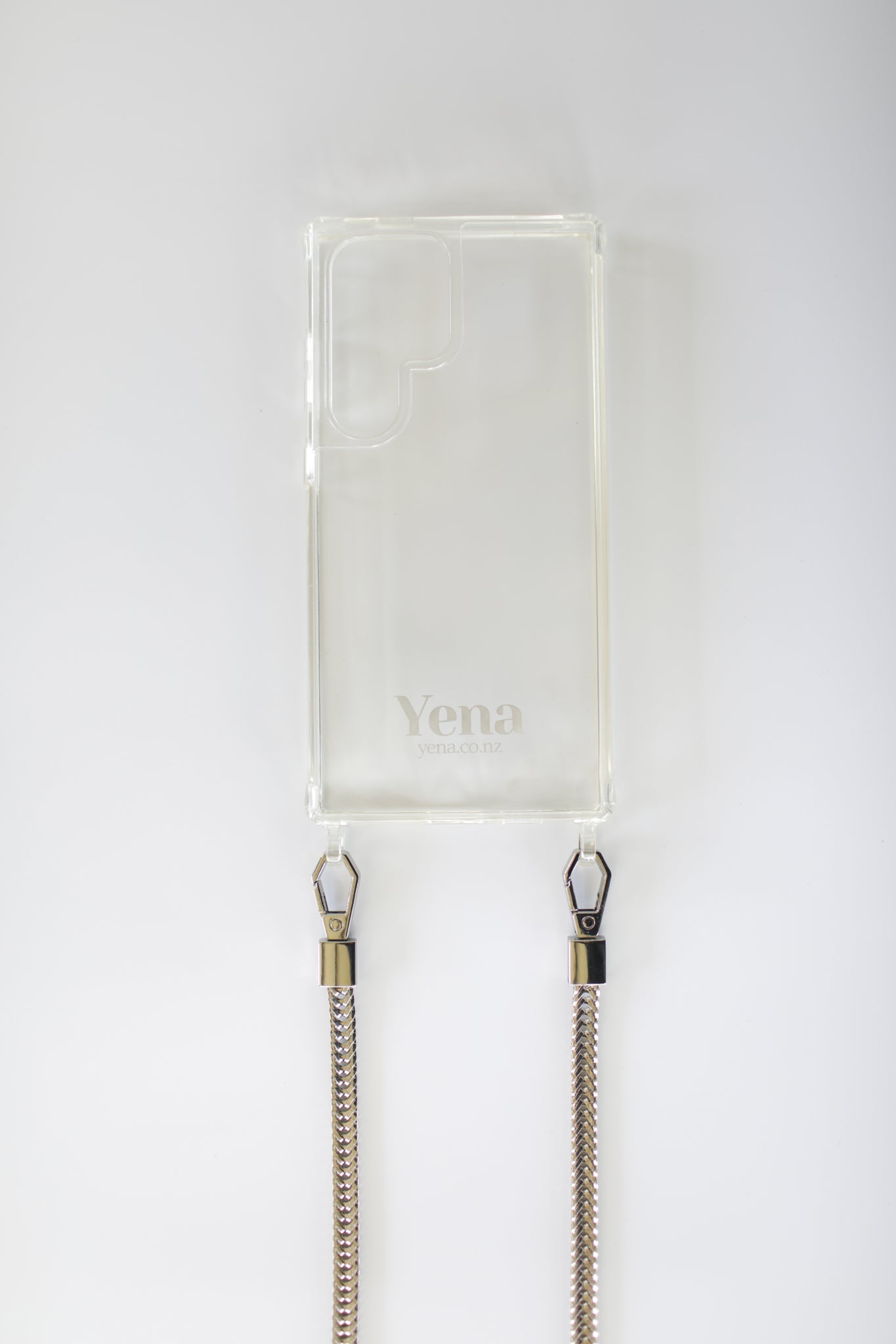 Cleopatra Silver Phone Chain