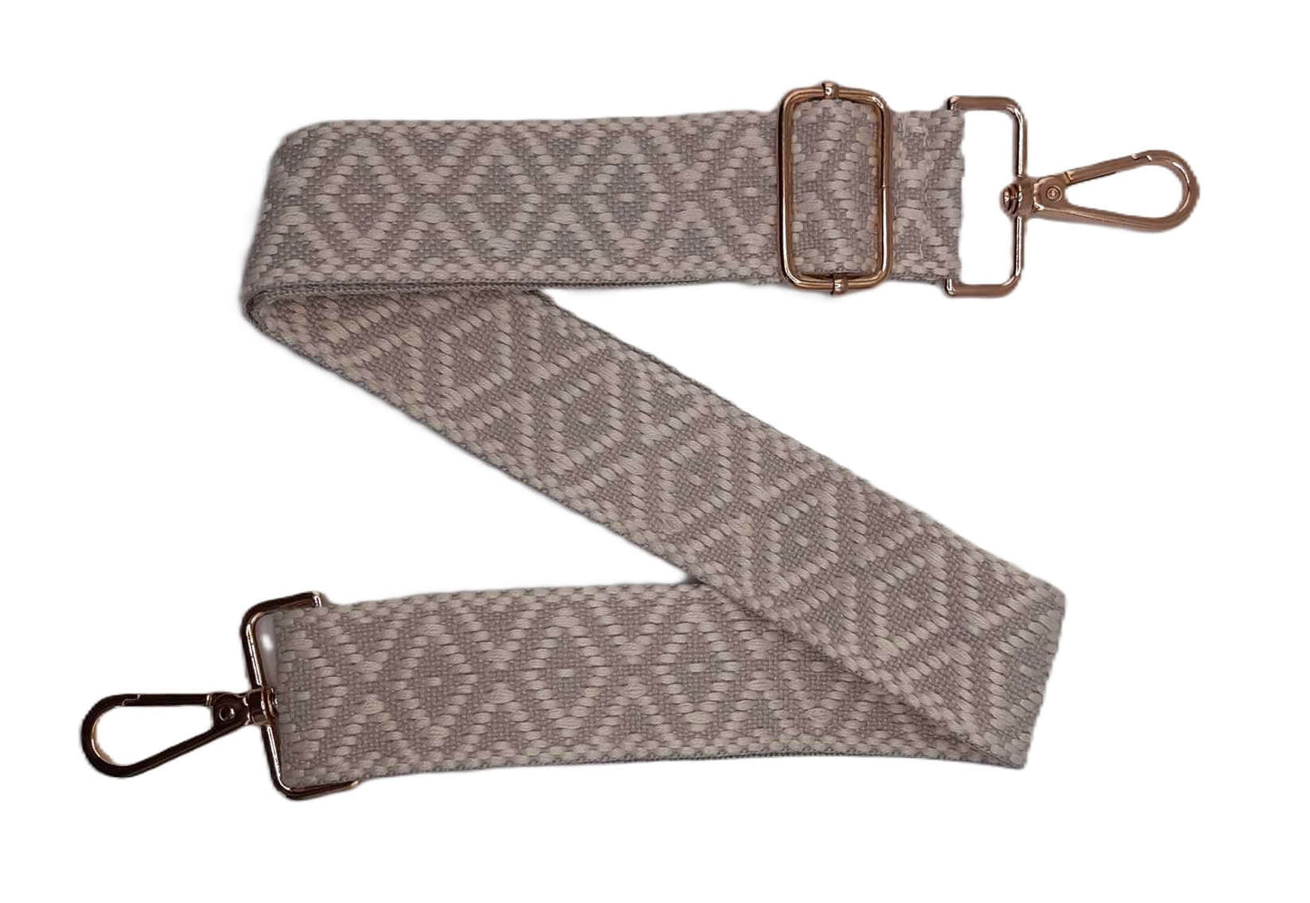 Ivory Blizzard woven strap