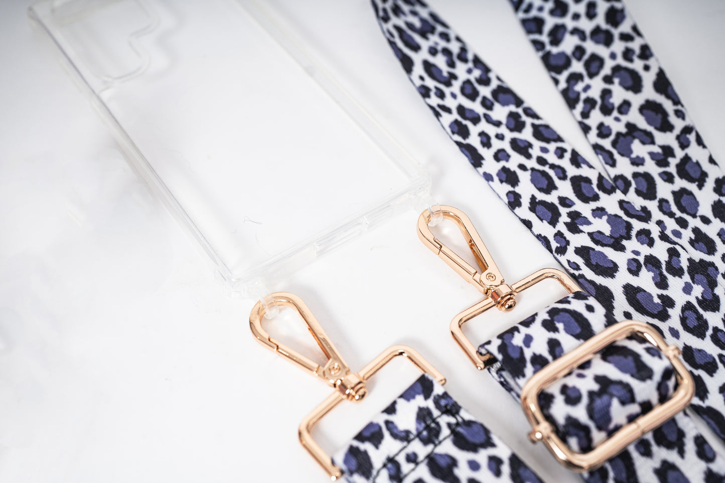 Woven Snow Leopard Strap