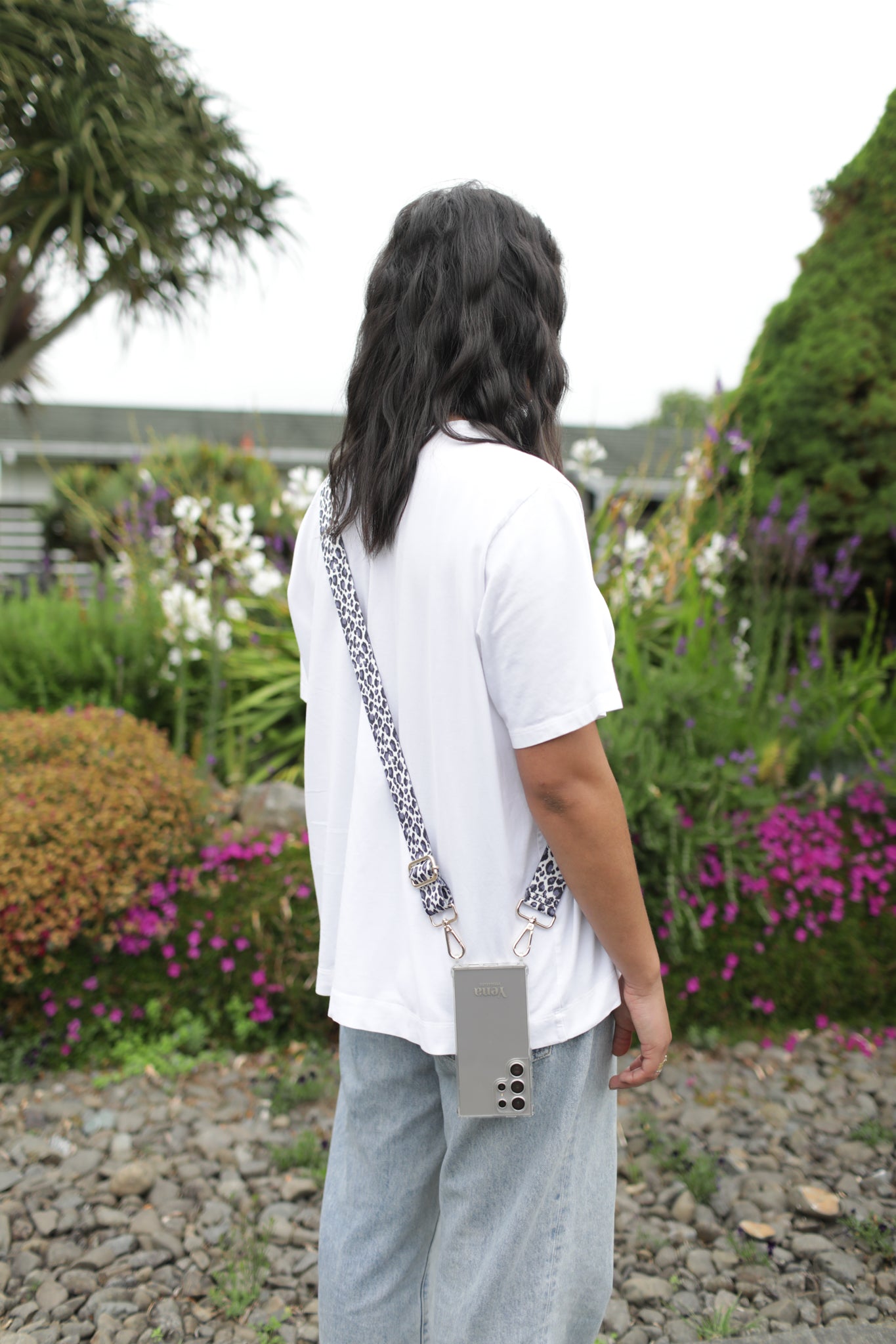 Woven Snow Leopard Strap