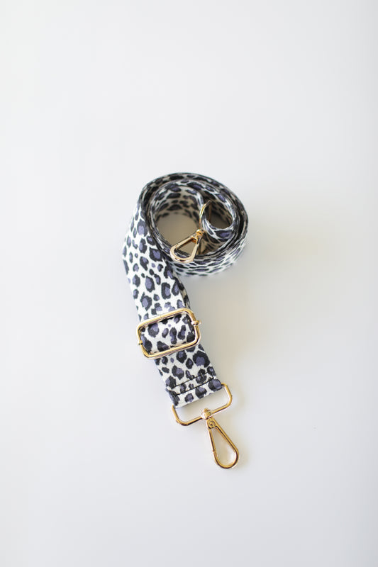 Woven Snow Leopard Strap