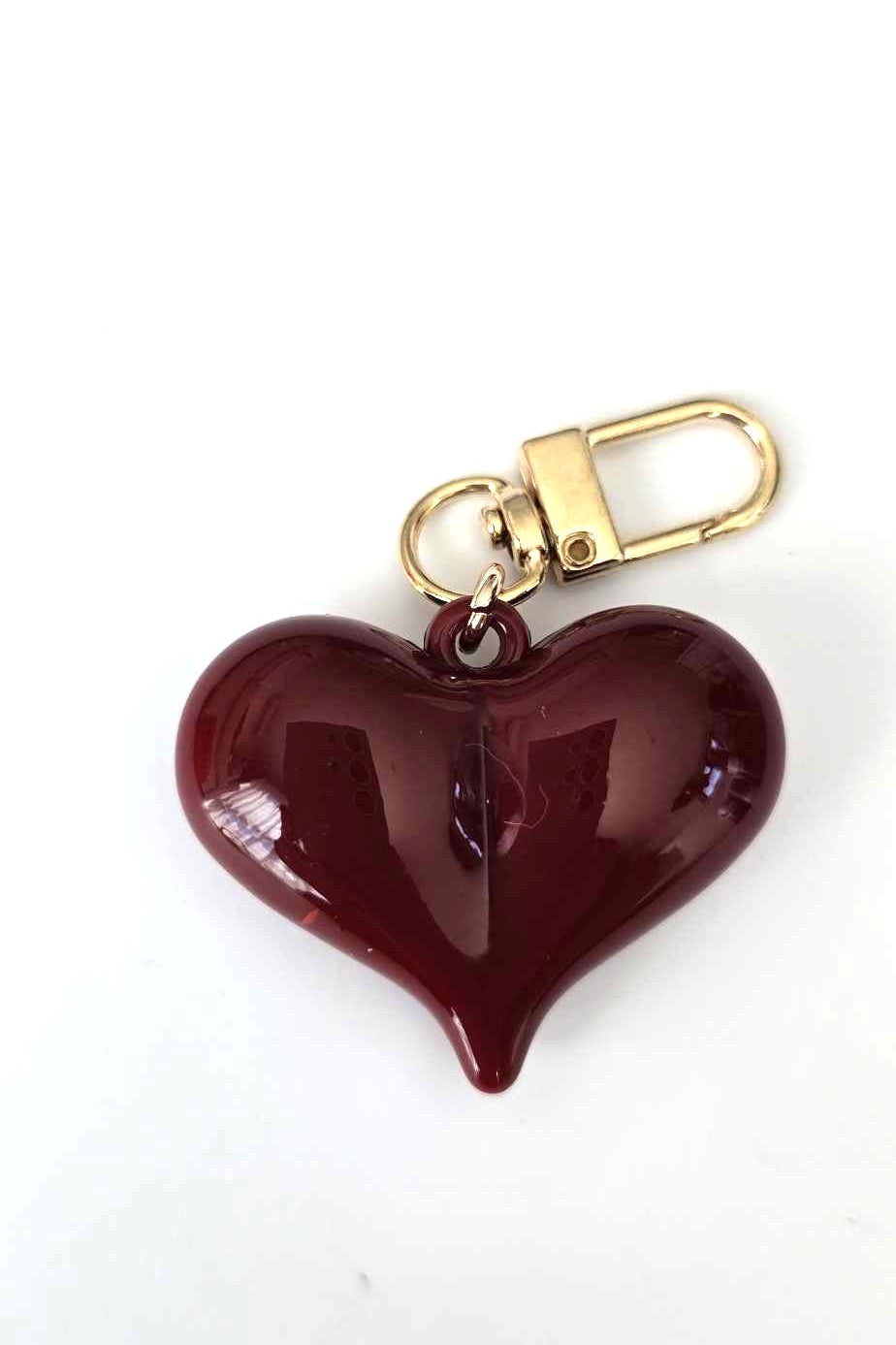 Red Love Heart Charm